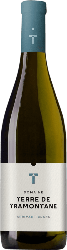 18,95 € Envio grátis | Vinho branco Terre de Tramontane Arrivant Blanc I.G.P. Vin de Pays Languedoc Languedoque-Rossilhão França Roussanne, Picapoll, Marsanne Garrafa 75 cl