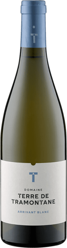 14,95 € Envío gratis | Vino Blanco Terre de Tramontane Arrivant I.G.P. Vin de Pays Languedoc Languedoc-Roussillon Francia Roussanne, Picapoll, Marsanne 75 cl