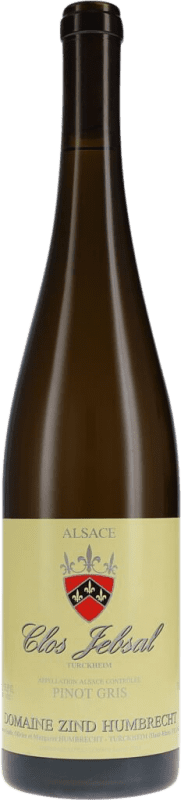 65,95 € Envío gratis | Vino Blanco Zind Humbrecht Clos Jebsal SGN Sélection de Grains Nobles A.O.C. Alsace Alsace Francia Pinot Gris Botella 75 cl