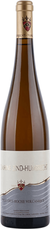 46,95 € Spedizione Gratuita | Vino bianco Zind Humbrecht Roche Volcanique A.O.C. Alsace Alsazia Francia Pinot Grigio Bottiglia 75 cl