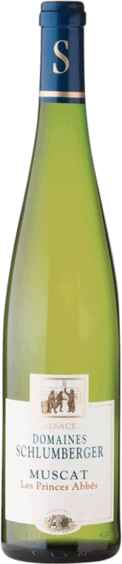 27,95 € Бесплатная доставка | Белое вино Domaines Schlumberger Les Princes Abbés A.O.C. Alsace Эльзас Франция Muscat бутылка 75 cl