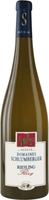 25,95 € Spedizione Gratuita | Vino Bianco Domaines Schlumberger Flieg 1er Premier Cru A.O.C. Alsace Alsazia Francia Riesling 75 cl