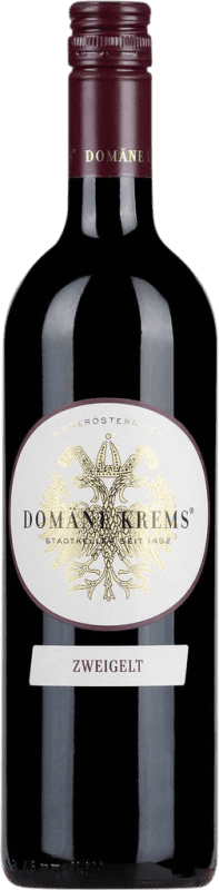 14,95 € Envío gratis | Vino Tinto Domäne Krems D.A.C. Kremstal Niederösterreich Austria Zweigelt 75 cl