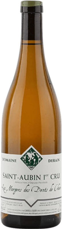 72,95 € Spedizione Gratuita | Vino Bianco Dominique Derain Les Meurgers des Dents de Chien 1er Premier Cru A.O.C. Saint-Aubin Borgogna Francia Chardonnay Bottiglia 75 cl