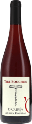 18,95 € Spedizione Gratuita | Vino rosso d'Ouréa Tire Bouchon A.O.C. Côtes du Rhône Rhône Francia Syrah, Grenache, Carignan Bottiglia 75 cl