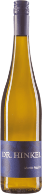 10,95 € Envío gratis | Vino Blanco Dr. Hinkel Framersheimer Hornberg Morio Muskat Q.b.A. Rheinhessen Rheinhessen Alemania Moscato 75 cl