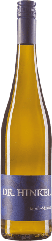 9,95 € Бесплатная доставка | Белое вино Dr. Hinkel Framersheimer Hornberg Morio Muskat Q.b.A. Rheinhessen Rheinhessen Германия Moscato — Мускат Бутылка 75 cl