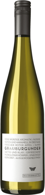 12,95 € Envio grátis | Espumante Branco Dr. Koehler Kaisermantel Trocken — Seco Q.b.A. Rheinhessen Rheinhessen Alemanha Pinot Cinzento 75 cl