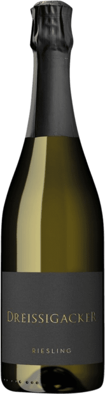 35,95 € Бесплатная доставка | Белое игристое вино Dreissigacker Brut — брют Q.b.A. Rheinhessen Rheinhessen Германия Riesling — Рислинг 75 cl