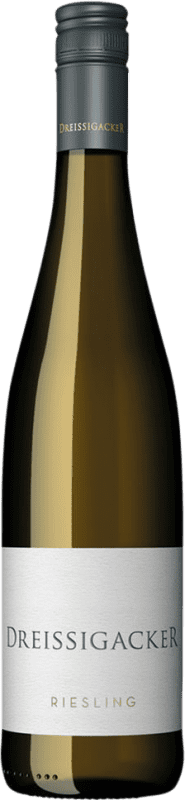 19,95 € Envío gratis | Vino Blanco Dreissigacker Trocken — Seco Q.b.A. Rheinhessen Rheinhessen Alemania Riesling Botella 75 cl