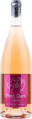 16,95 € Free Shipping | Rosé Wine Domaine du Coulet Petit Ours Rosé A.O.C. Côtes du Rhône Rhône France Garnacha — Grenache 75 cl