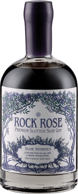 34,95 € 送料無料 | ジン Dunnet Bay Rock Rose Sloe Gin スコットランド イギリス ボトル Medium 50 cl