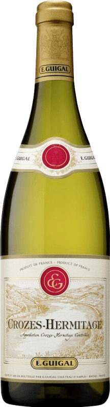 22,95 € Envoi gratuit | Vin Mousseux Blanc Domaine E. Guigal d'Origine A.O.C. Crozes-Hermitage Rhône France Nebbiolo, Marsanne Bouteille 75 cl