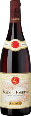 39,95 € Envío gratis | Vino Tinto Domaine E. Guigal Rouge A.O.C. Saint-Joseph Rhône Francia Syrah Botella 75 cl