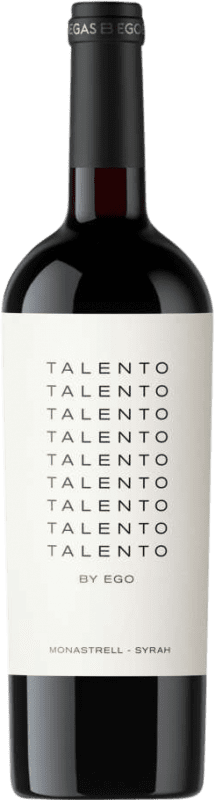 9,95 € 免费送货 | 红酒 Ego Talento D.O. Jumilla 穆尔西亚地区 西班牙 Monastrell, Nebbiolo 瓶子 75 cl