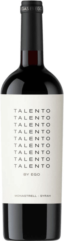 10,95 € Бесплатная доставка | Красное вино Ego Talento D.O. Jumilla Регион Мурсия Испания Monastrell — Монастрель, Nebbiolo — Неббиоло Бутылка 75 cl