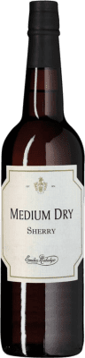 16,95 € Kostenloser Versand | Likörwein Emilio Hidalgo Medium Dry — Halbtrocken D.O. Jerez-Xérès-Sherry Andalusien Spanien Flasche 75 cl