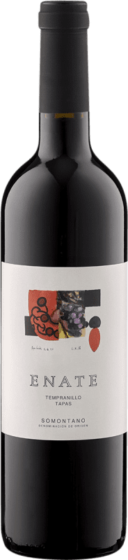 10,95 € Бесплатная доставка | Красное вино Enate D.O. Somontano Арагон Испания Tempranillo, Merlot, Cabernet Sauvignon бутылка 75 cl