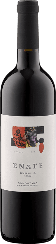 10,95 € Free Shipping | Red wine Enate D.O. Somontano Aragon Spain Tempranillo, Merlot, Cabernet Sauvignon Bottle 75 cl