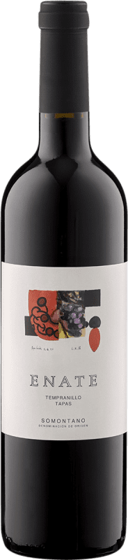 9,95 € Бесплатная доставка | Красное вино Enate D.O. Somontano Арагон Испания Tempranillo — Темпранильо Бутылка 75 cl