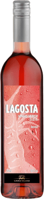 8,95 € Free Shipping | Rosé wine Enoport Lagosta Rosé I.G. Vinho Verde Vinho Verde Portugal Tinta Roriz, Jaén, Castelão Bottle 75 cl