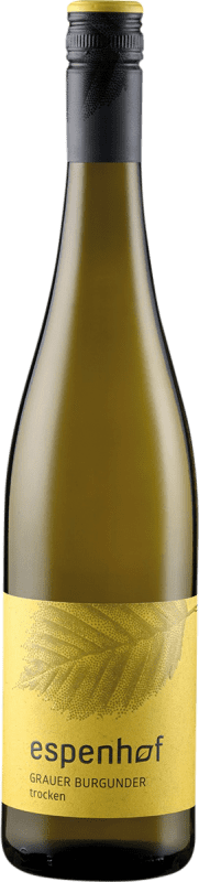 13,95 € 送料無料 | 白ワイン Espenhof ドライ Q.b.A. Rheinhessen Rheinhessen ドイツ Pinot Grey ボトル 75 cl