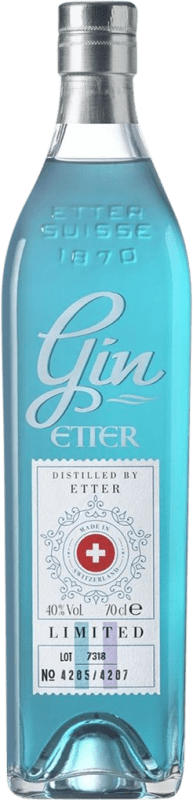 69,95 € Бесплатная доставка | Джин Etter Söehne Original Schweizer Limitierte Sonderedition Gin Швейцария бутылка 70 cl