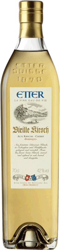 79,95 € Kostenloser Versand | Marc Edelbrände Etter Söehne Vieille Kirsch Schweizer Kirschen Schweiz Flasche 70 cl