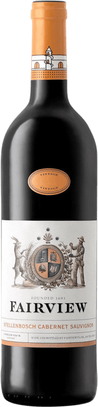 17,95 € Spedizione Gratuita | Vino rosso Fairview Estate Range W.O. Western Cape Western Cape South Coast Sud Africa Cabernet Sauvignon Bottiglia 75 cl