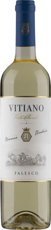 13,95 € Бесплатная доставка | Белое вино Falesco Vitiano Bianco I.G.T. Umbria Umbria Италия Chardonnay, Vermentino бутылка 75 cl