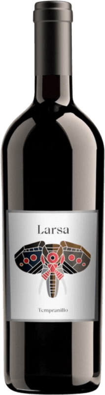 9,95 € Spedizione Gratuita | Vino rosso Familia Bastida Larsa Selección Limitada D.O. La Mancha Castilla-La Mancha Spagna Tempranillo Bottiglia 75 cl