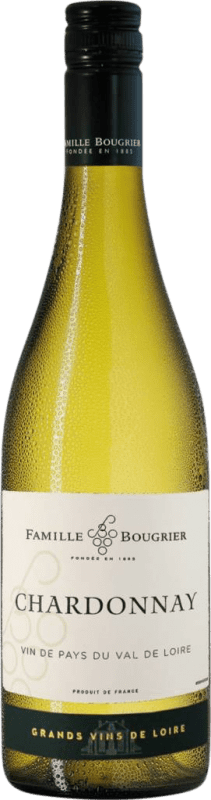 9,95 € Envoi gratuit | Vin blanc Bougrier I.G.P. Val de Loire Loire France Chardonnay Bouteille 75 cl