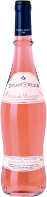 11,95 € 免费送货 | 玫瑰酒 Famille Quiot Domaine Houchart A.O.C. Côtes de Provence 普罗旺斯 法国 Syrah, Grenache, Cabernet Sauvignon, Cinsault 瓶子 75 cl