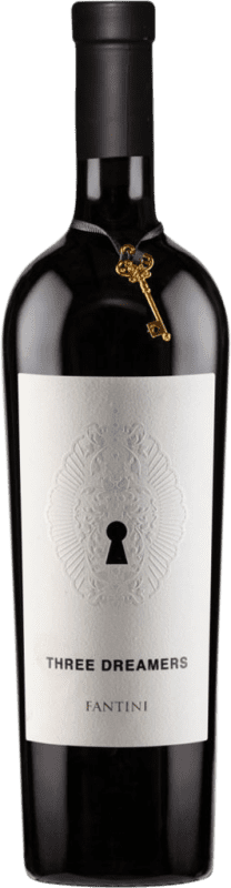 59,95 € 免费送货 | 红葡萄酒 Fantini Three Dreamers Appassimento D.O.C. Montepulciano d'Abruzzo 阿布鲁佐 意大利 Montepulciano — 蒙特普尔恰诺 75 cl