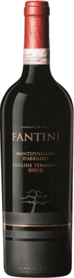 27,95 € Envio grátis | Vinho Tinto Fantini Colline Teramane D.O.C. Montepulciano d'Abruzzo Abruzzo Itália Montepulciano 75 cl