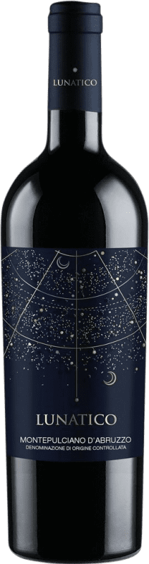 8,95 € Envío gratis | Vino Tinto Fantini Lunatico D.O.C. Montepulciano d'Abruzzo Abruzzo Italia Montepulciano Botella 75 cl