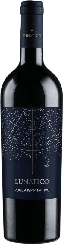 7,95 € Kostenloser Versand | Rotwein Fantini Lunatico I.G.T. Puglia Apulien Italien Primitivo Flasche 75 cl