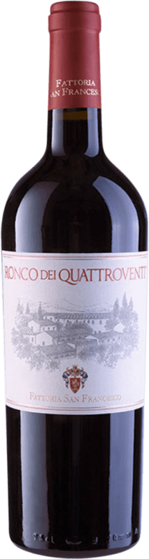 14,95 € Free Shipping | Red Wine Fattoria San Francesco Ronco dei Quatro Venti I.G.T. Calabria Calabria Italy Bottle 75 cl