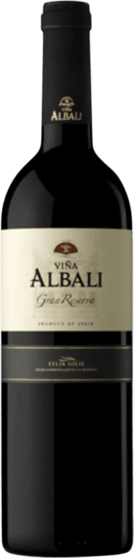 10,95 € Spedizione Gratuita | Vino Rosso Félix Solís Viña Albali Gran Riserva D.O. Valdepeñas Castilla-La Mancha Spagna Tempranillo Bottiglia 75 cl
