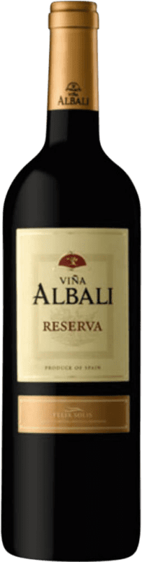 6,95 € Kostenloser Versand | Rotwein Félix Solís Viña Albali Reserve D.O. Valdepeñas Kastilien-La Mancha Spanien Tempranillo Flasche 75 cl