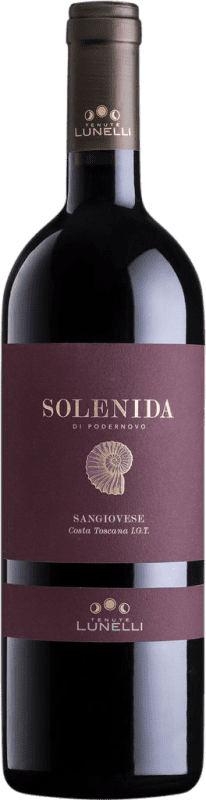 68,95 € Free Shipping | Red wine Ferrari Solenida Podernovo I.G.T. Toscana Tuscany Italy Sangiovese Bottle 75 cl