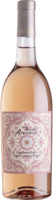 7,95 € Free Shipping | Rosé wine Feudo Arancio Rosato I.G.T. Terre Siciliane Sicily Italy Nero d'Avola Bottle 75 cl