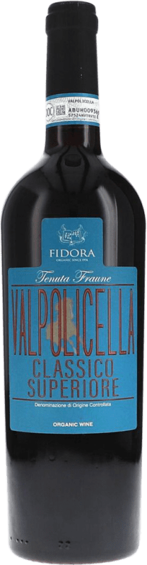 28,95 € Бесплатная доставка | Красное вино Fidora Fraune Classico Superiore D.O.C. Valpolicella Ripasso Venecia Италия Corvina, Rondinella, Corvinone бутылка 75 cl