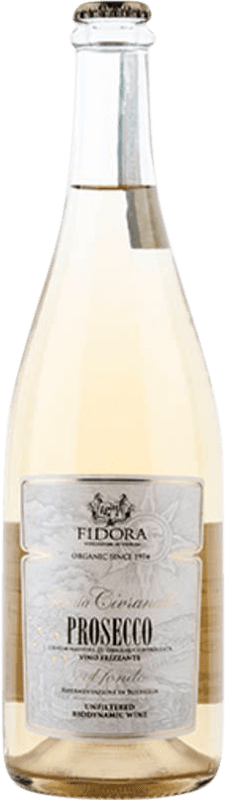 12,95 € 免费送货 | 白起泡酒 Fidora Civranetta Frizzante — 微起泡, Unfiltered — 未过滤 D.O.C. Prosecco Venecia 意大利 Glera — 格莱拉 75 cl