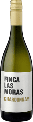 8,95 € Kostenloser Versand | Weißwein Finca Las Moras I.G. San Juan Argentinien Chardonnay Flasche 75 cl