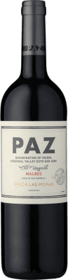 17,95 € Free Shipping | Red wine Finca Las Moras Paz I.G. San Juan Argentina Malbec Bottle 75 cl