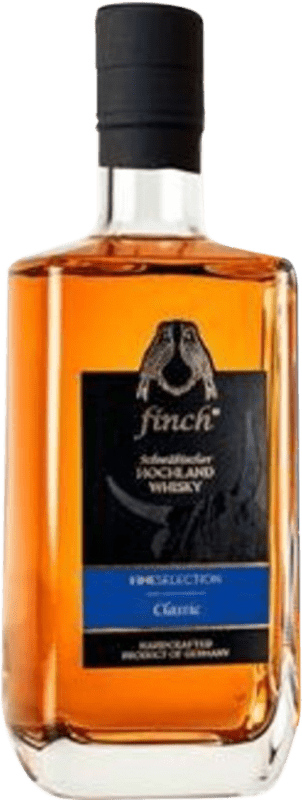 56,95 € Free Shipping | Blended Whisky Finch Classic, Selection Schwäbischer Hochland Germany Medium Bottle 50 cl