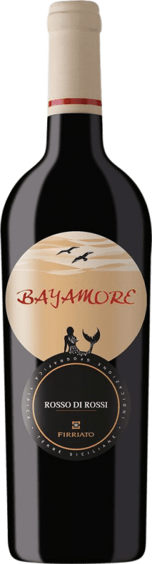19,95 € Бесплатная доставка | Красное вино Firriato Bayamore Rosso di Rossi D.O.C. Sicilia Сицилия Италия Merlot — Мерло, Nebbiolo — Неббиоло, Frappato — Франпатто Бутылка 75 cl
