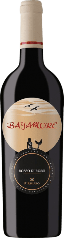 14,95 € Free Shipping | Red wine Firriato Bayamore Rosso di Rossi D.O.C. Sicilia Sicily Italy Merlot, Nebbiolo, Frappato Bottle 75 cl