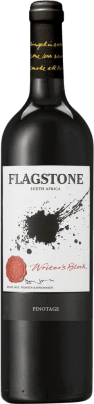 32,95 € Free Shipping | Red wine Flagstone Writer's Block W.O. Western Cape Western Cape South Coast South Africa Pinotage Bottle 75 cl